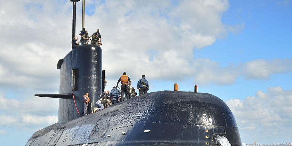 Lebenszeichen: Vom verschollenen argentinischen U-Boot "ARA San Juan" sind Notsignale empfangen worden. (Archivbild)
