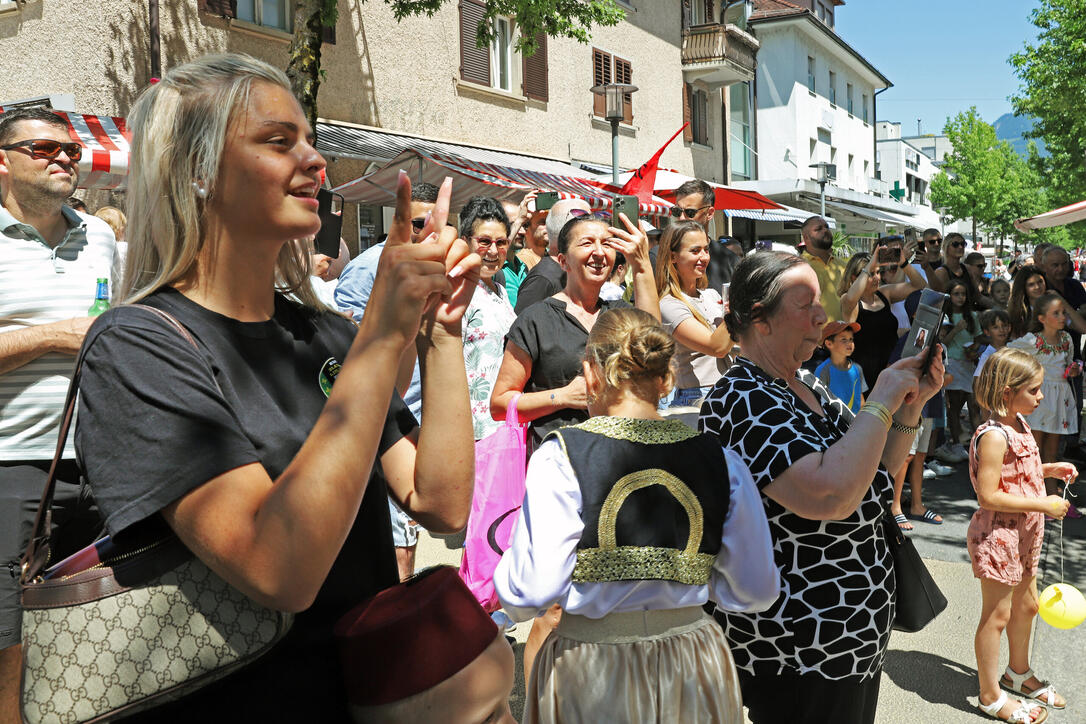 Grenzenlos, Interkulturelles Strassenfest in Buchs
