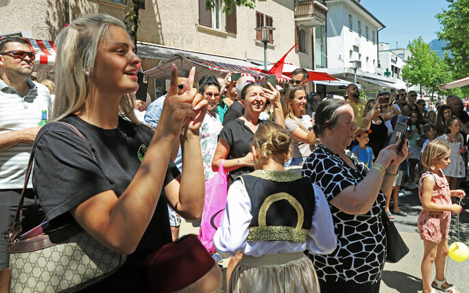 Grenzenlos, Interkulturelles Strassenfest in Buchs