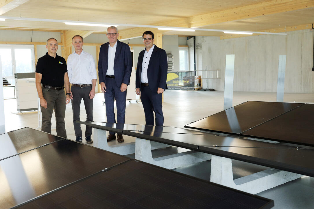 Eröffnung des "Energiehuus Flandera", in Ruggell