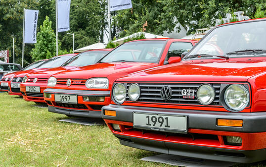 Volkswagen Golf GTI hatchback sports car