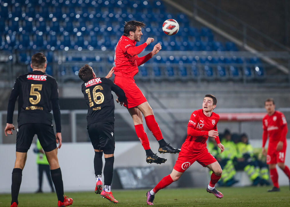 Liechtenstein Schweiz Fussball Challenge-League FC Vaduz - FC Thun
