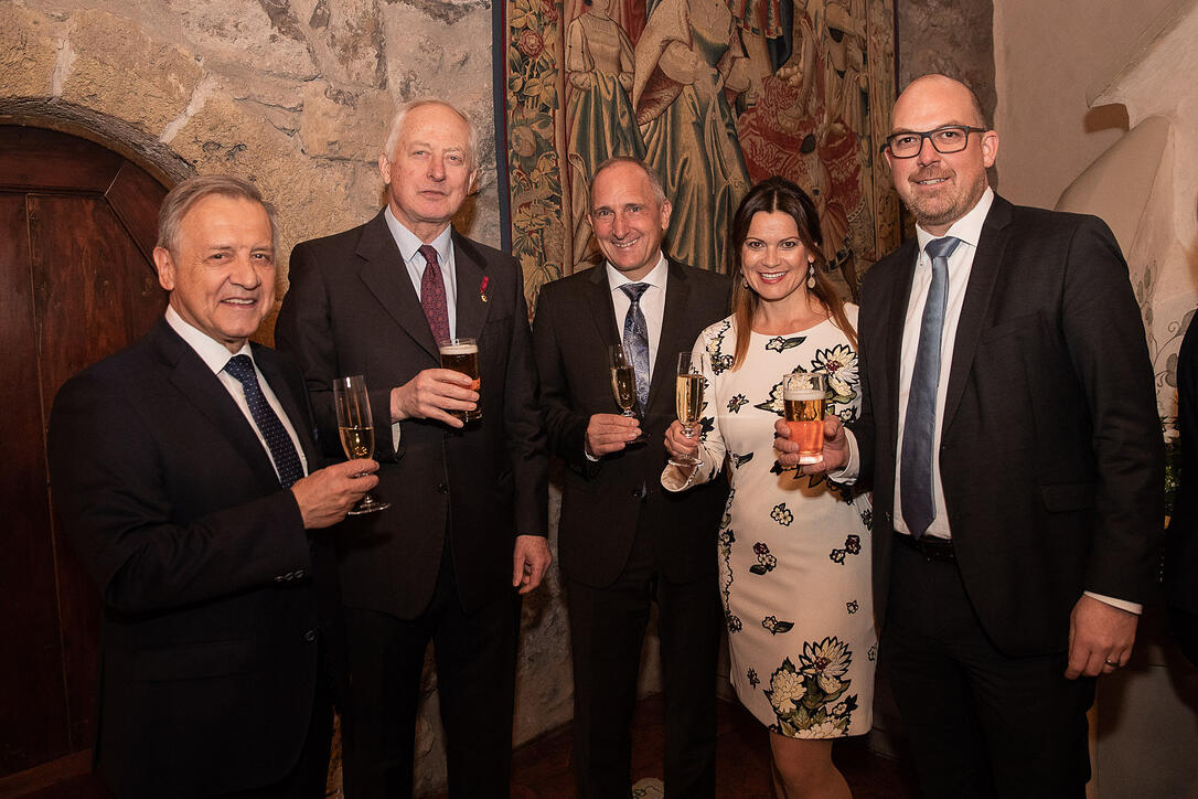 Gratulationsempfang auf Schloss Vaduz