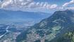 Blick von oben auf Triesenberg