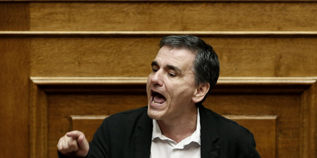 Sparen und Steuern erhöhen: Griechenlands Finanzminister Euklid Tsakalotos Sparen und Steuern erhöhen: Griechenlands Finanzminister Euklid Tsakalotos