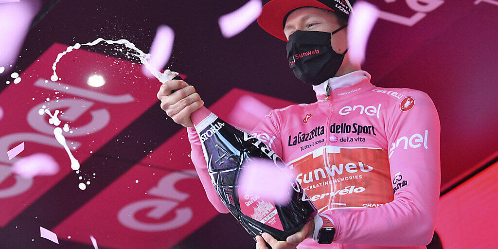 Lässt sich am viertletzten Giro-Tag ins rosafarbene Leadertrikot einkleiden: Wilco Kelderman
