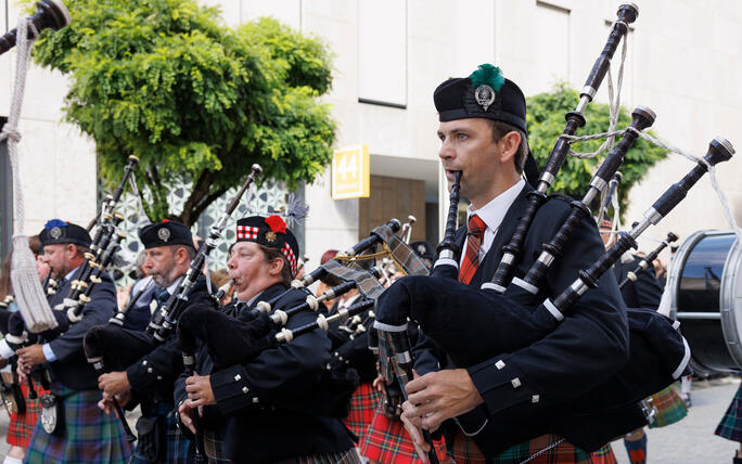 Princely Tattoo Parade in Vaduz