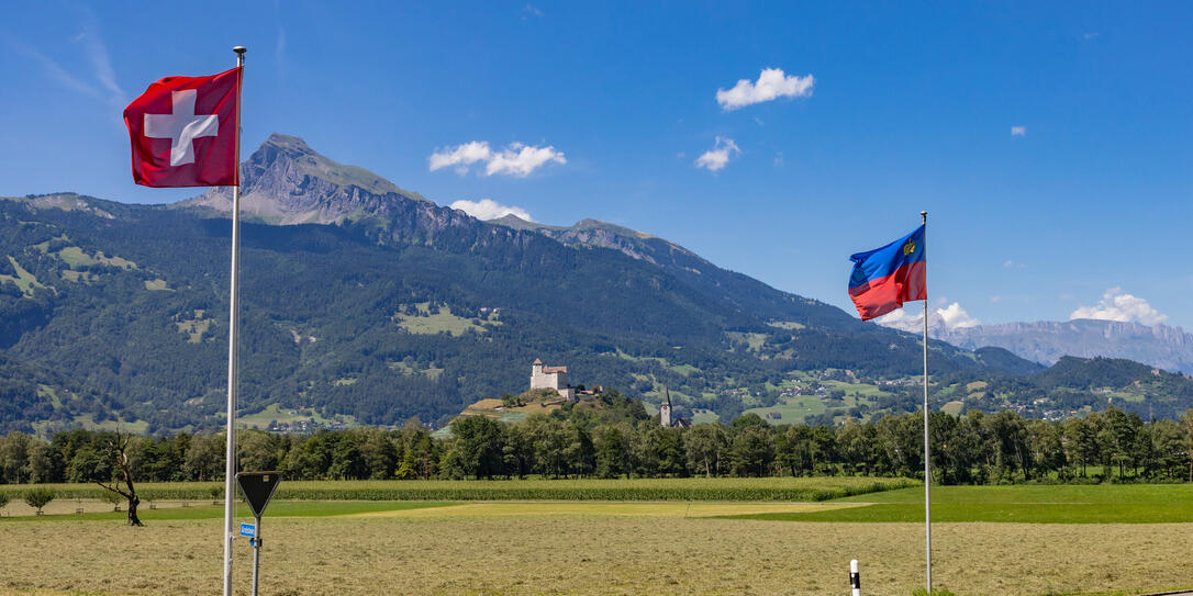 Grenzübergang in Balzers Grenzübergang in Balzers