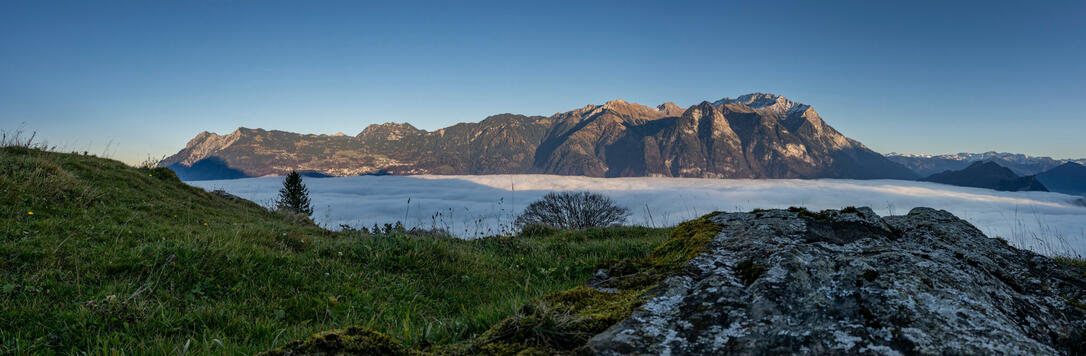 Nebelmeer über Liechtenstein