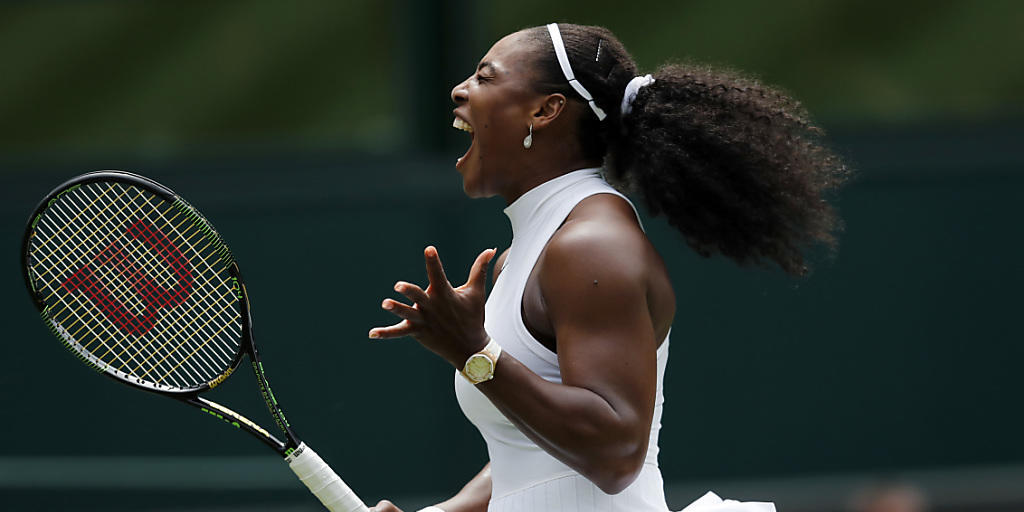 Ihre Nachfolgerin wird in Wimbledon gesucht: Serena Williams, die ihr erstes Kind erwartet