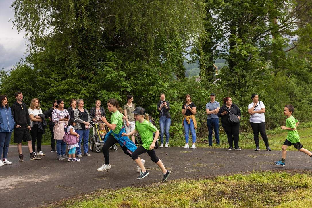 Sponsorenlauf der Primarschule Mauren