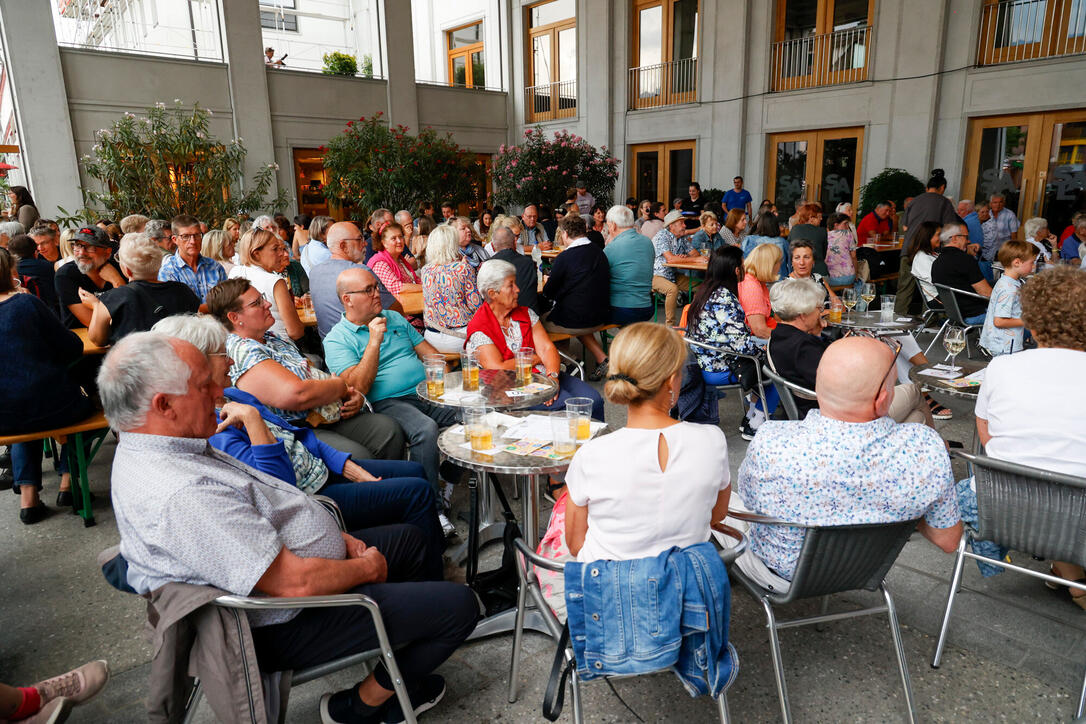 Auftakt Schaaner Sommer im Lindahof, in Schaan.