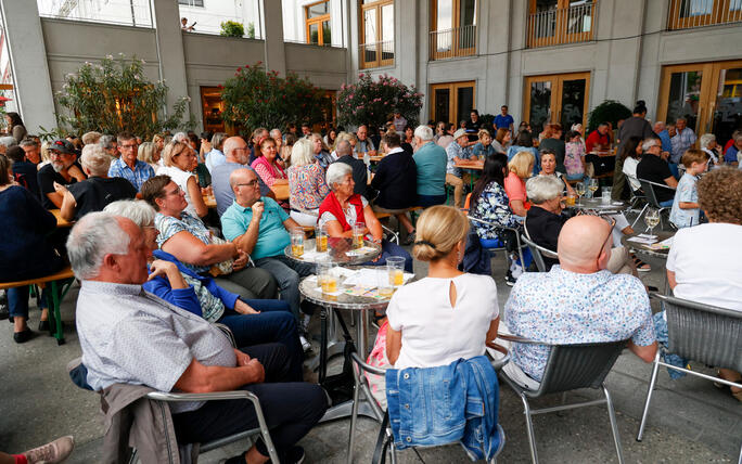 Auftakt Schaaner Sommer im Lindahof, in Schaan.