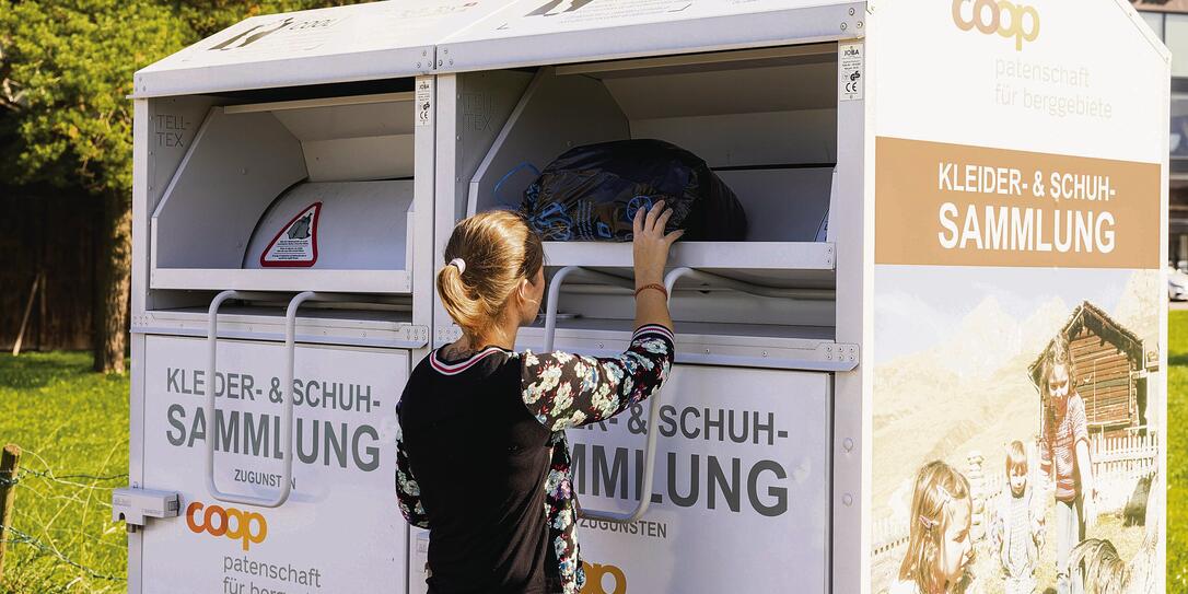 Kleidersammlung in Schaan Kleidersammlung in Schaan