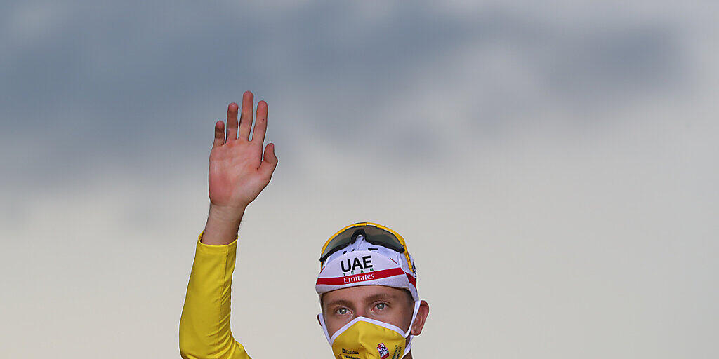 Tadej Pogacar, der Gewinner der Tour de France