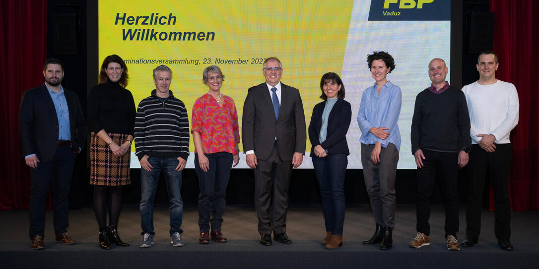 Nominationsversammlung FBP Vaduz Nominationsversammlung FBP Vaduz