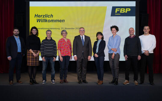 Nominationsversammlung FBP Vaduz