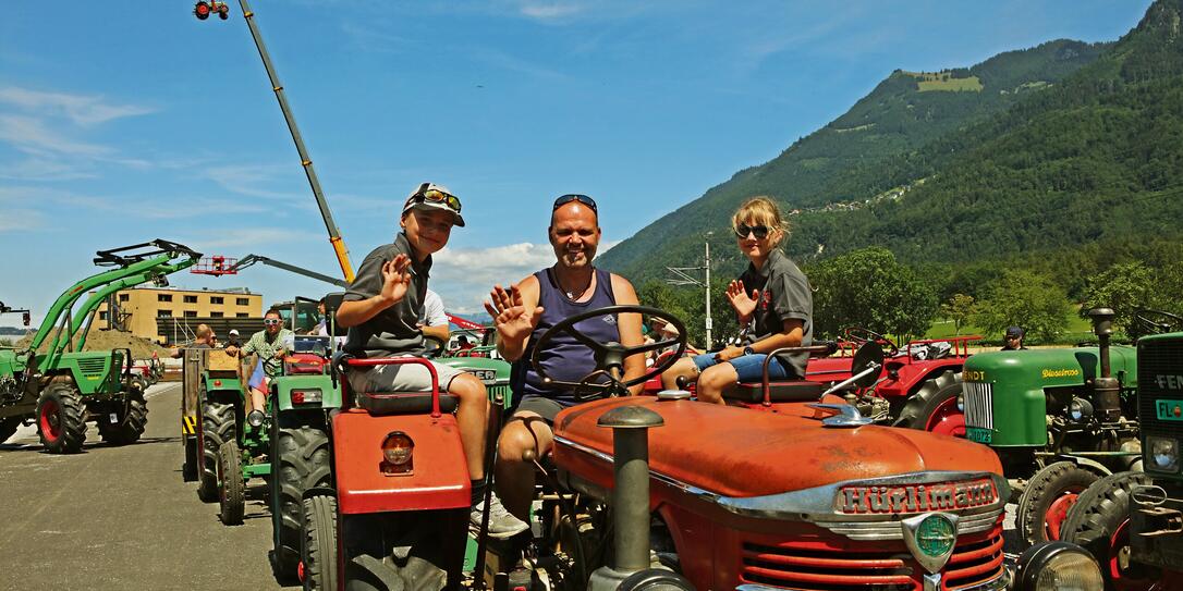 Oldtimer Traktorentreffen in Schaan,
