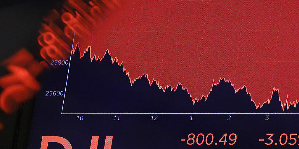 Die Angst vor einer Rezession bescherte an Börsen weltweit Verluste. (Symbolbild) Die Angst vor einer Rezession bescherte an Börsen weltweit Verluste. (Symbolbild)