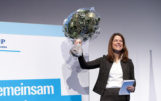 "Man kann die Politik anpassen": FDP-Chefin Petra Gössi. (Archivbild)