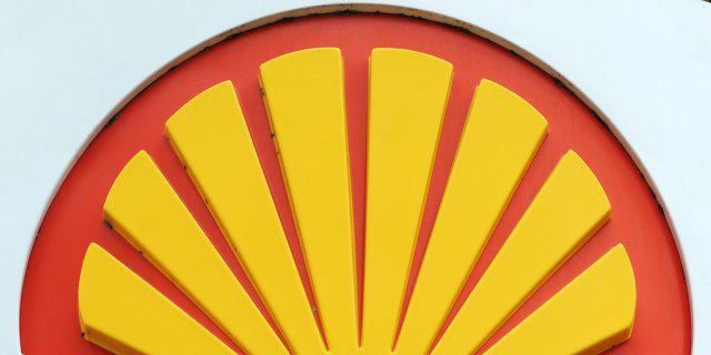 Logo des britischen Ölmultis Royal Dutch Shell