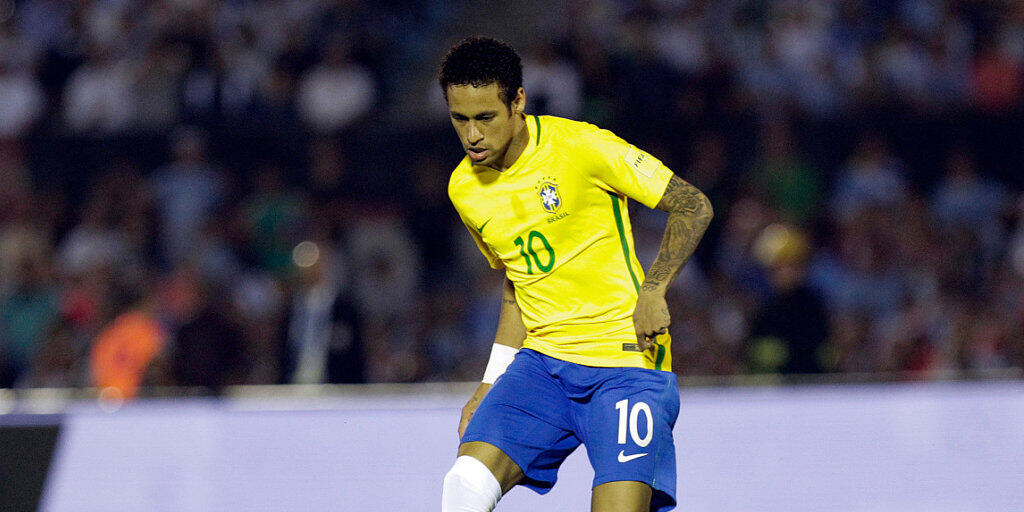 Neymar soll mit Brasilien den sechsten WM-Titel holen