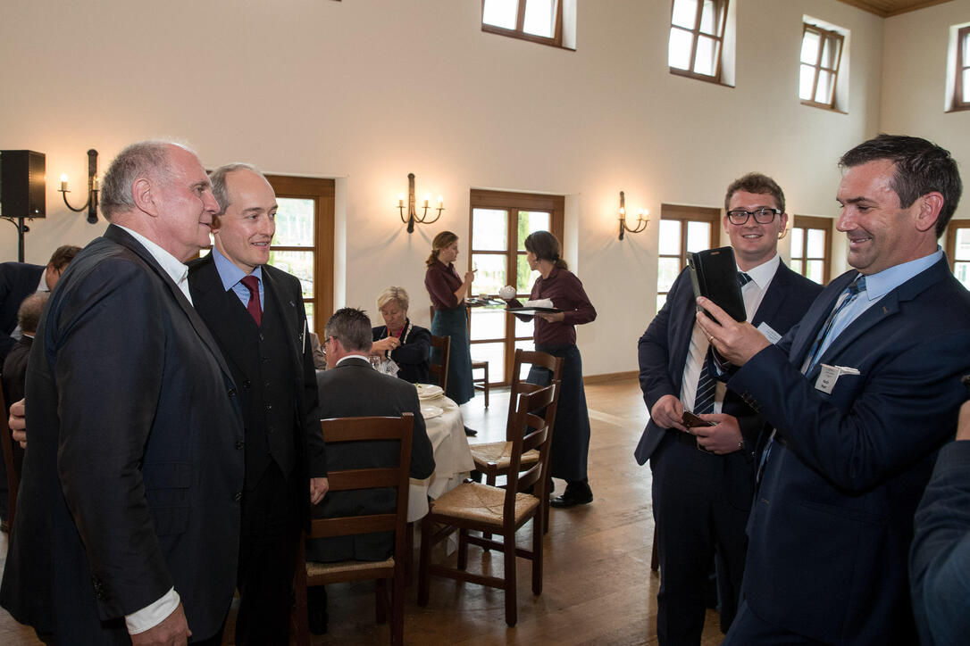 Uli Hoeness in Vaduz