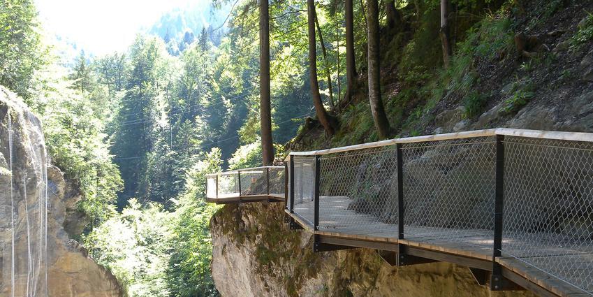 Alplochschlucht gesperrt Alplochschlucht gesperrt