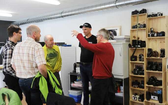 Tag der offenen T&uuml;r im Vereinshaus in Ruggell