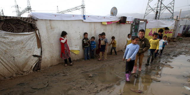Libanon ist überfordert: Flüchtlingscamp in Zahleh