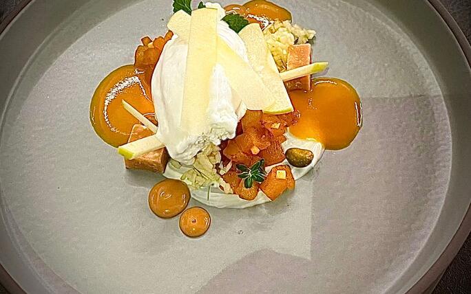 Sauerrahmglace, Mandarine und Krokant - das Beste kommt zum Schluss!