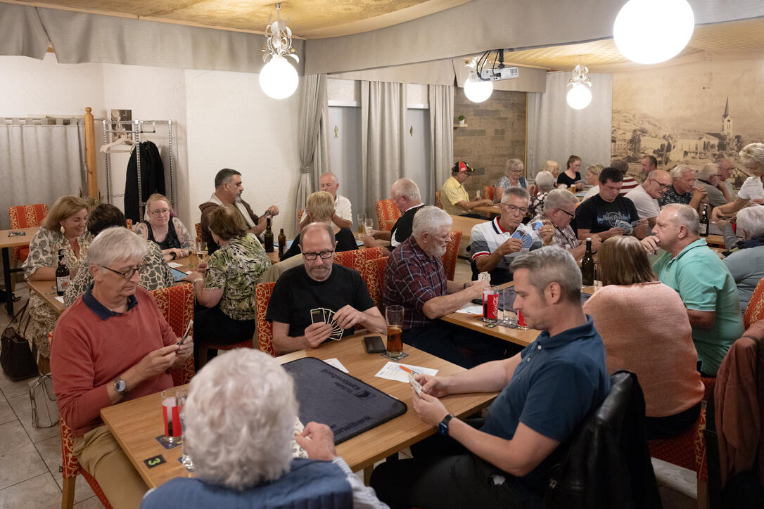 Liewo Jasskönig letzte Vorrunde im Restaurant Schäfle Gams
