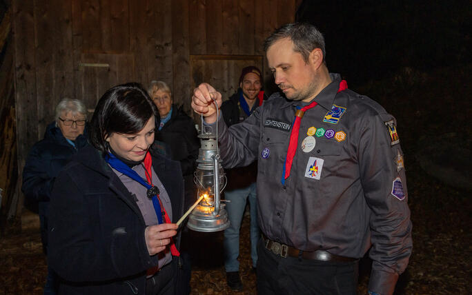 Friedenslicht 2025 in Liechtenstein (17.12.2025)