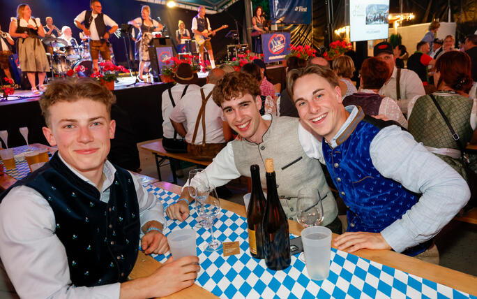 Auftakt zum 77. Verbandsmusikfest mit dem Bayerischen Abend in Vaduz