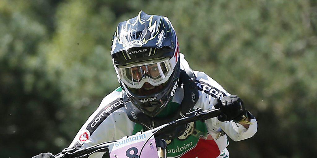 Die Bielerin Emilie Siegenthaler fährt im Heimweltcup in Lenzerheide ihr bisher bestes Rennen. (Archivbild)