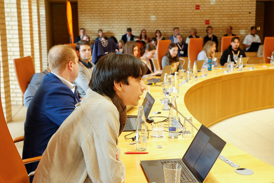 10. Jugendsession im Liechtensteiner Landtag.