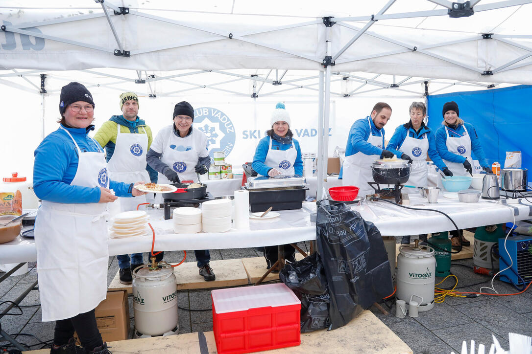 30. Vaduzer Weihnachtsmarkt im Städtle von Vaduz.