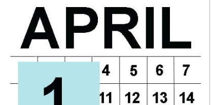 1. April