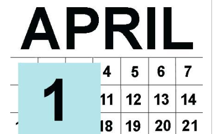 1. April