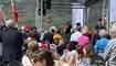 Feierlichkeiten zum Jubiläum bei der alten Rheinbrücke Vaduz–Sevelen