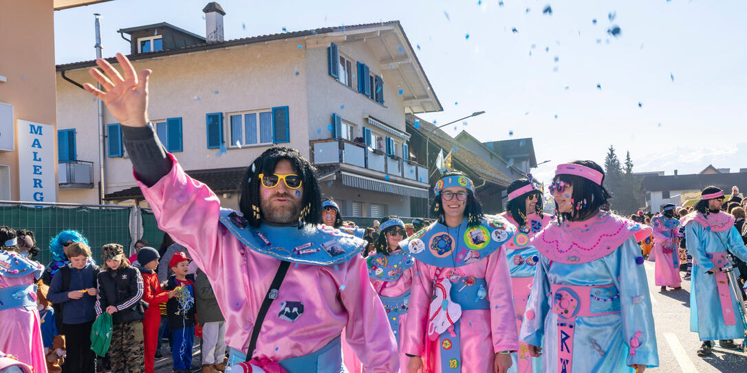 Fasnachtsumzug in Mauren
