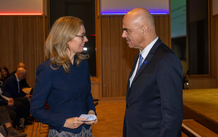 Europarat Vortrag in Schaan