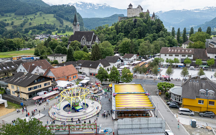 Jahrmarkt in Balzers
