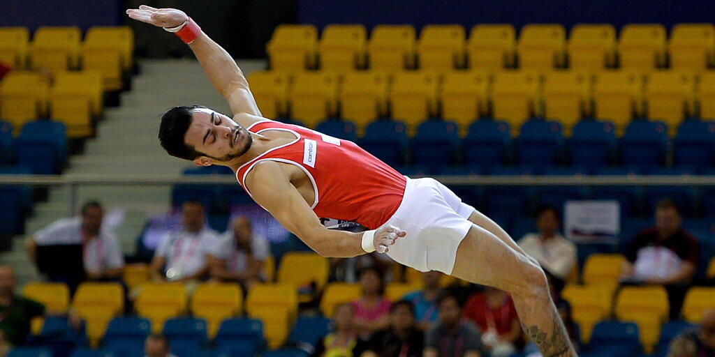 Pablo Brägger und seine Teamkollegen belegten an den Weltmeisterschaften in Doha den sehr guten 6. Platz im Team-Final Pablo Brägger und seine Teamkollegen belegten an den Weltmeisterschaften in Doha den sehr guten 6. Platz im Team-Final