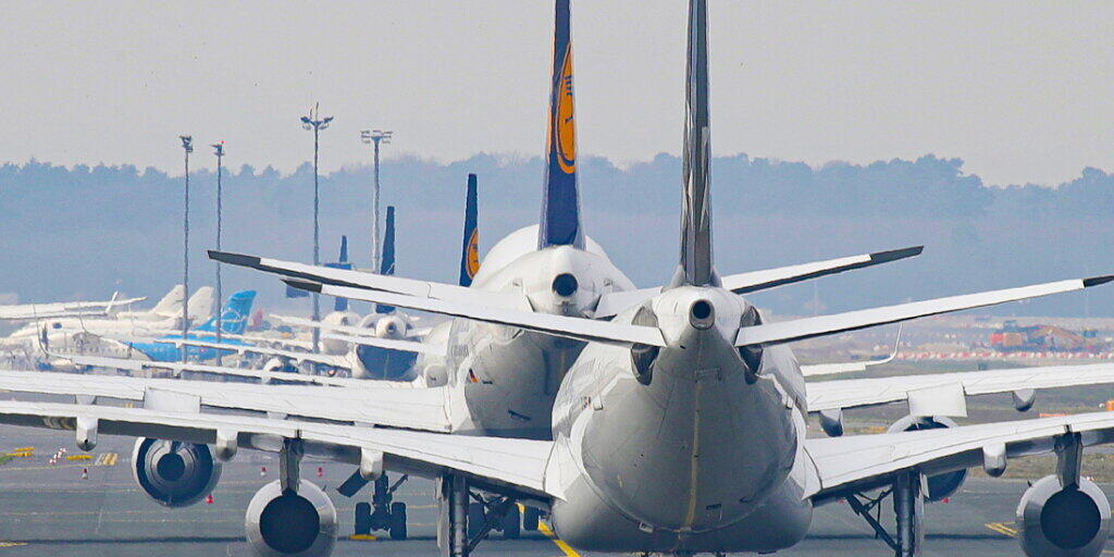 Heben sie wieder ab? Lufthansa-Flieger nach dem "Corona-Grounding". (Archivbild) Heben sie wieder ab? Lufthansa-Flieger nach dem "Corona-Grounding". (Archivbild)