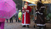 Samichlaus besucht die Heuwiese