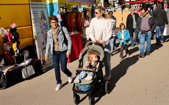 Unterländer Jahrmarkt, mit Gastgemeinde Mauren, Eschen, Liechtenstein.