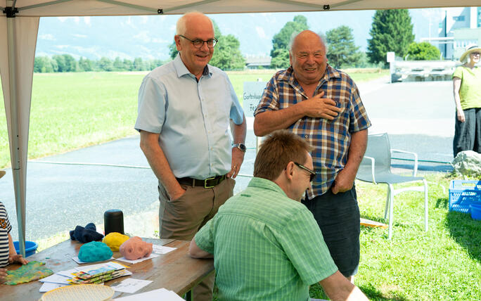 Jubiläumsfest 10-Jahre-Gartenkooperative, in Schaan