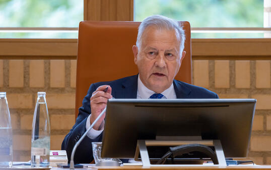 Liechtensteiner Landtag in Vaduz