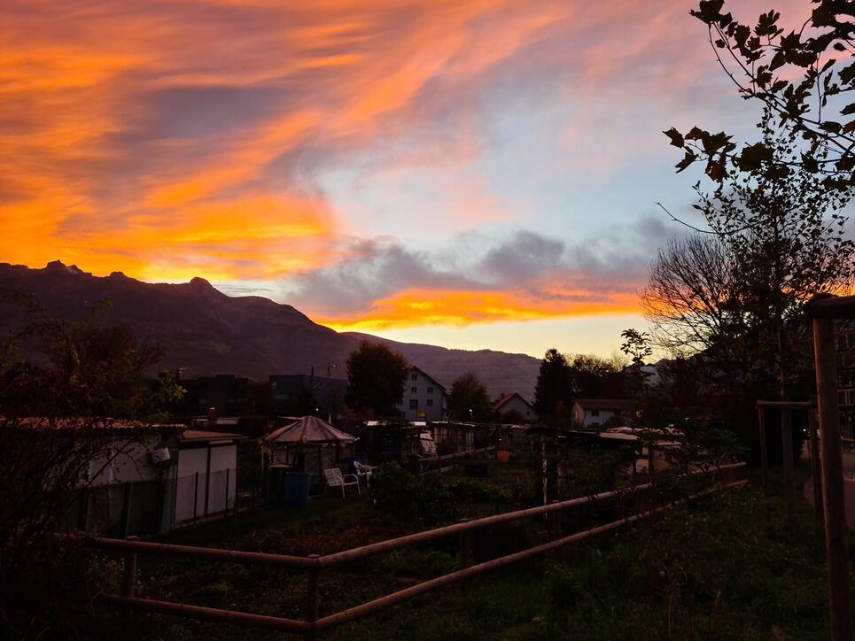 Wunderschöne Abendstimmung
